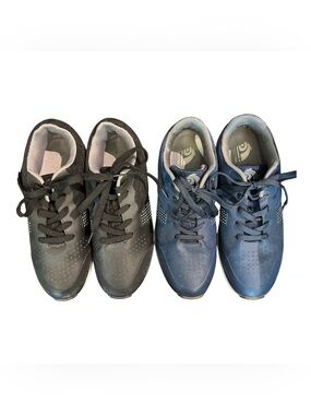 Men's Athletic Shoes - Black and Blue